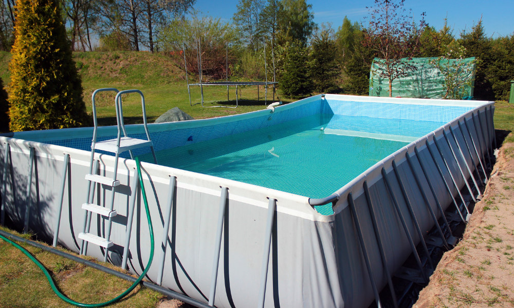 installation d'une piscine hors-sol 